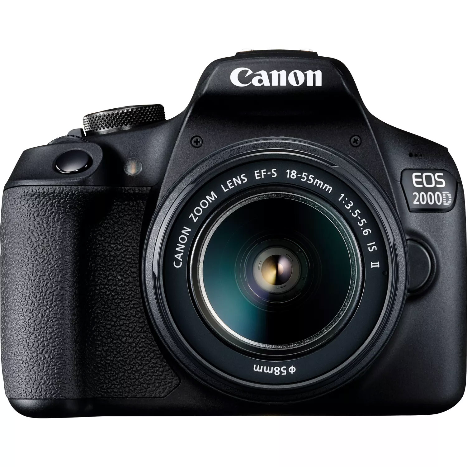 Canon EOS 2000D DSLR Camera with EF-S 18-55mm f/3.5-5.6 IS II Lens