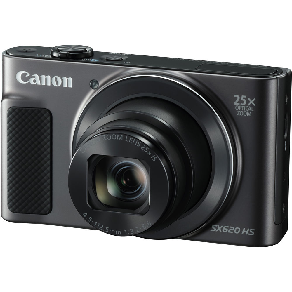 Canon PowerShot SX620 HS Digital Camera (Black) - 2 Year Warranty - Next Day Delivery