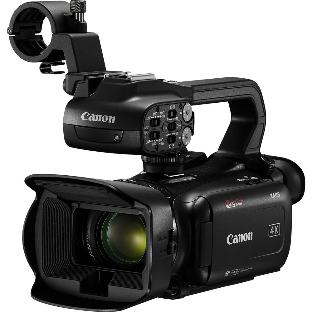 Canon XA65 Professional UHD 4K Camcorder with 3G-SDI Output - 2 Year Warranty - Next Day Delivery