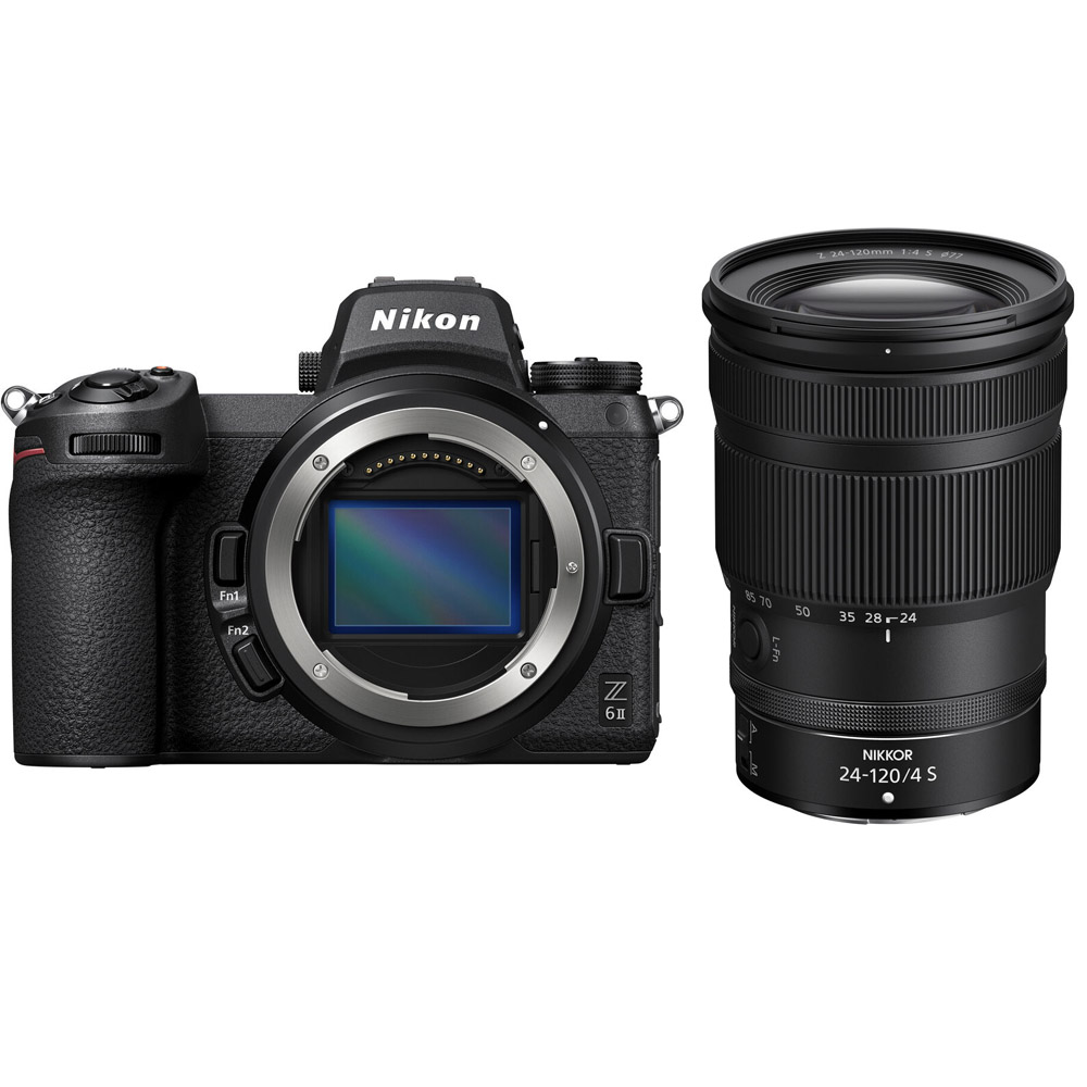 Nikon Z6 II Mirrorless Digital Camera with Z 24-120mm f/4 S Lens - 2 Year Warranty - Next Day Delivery