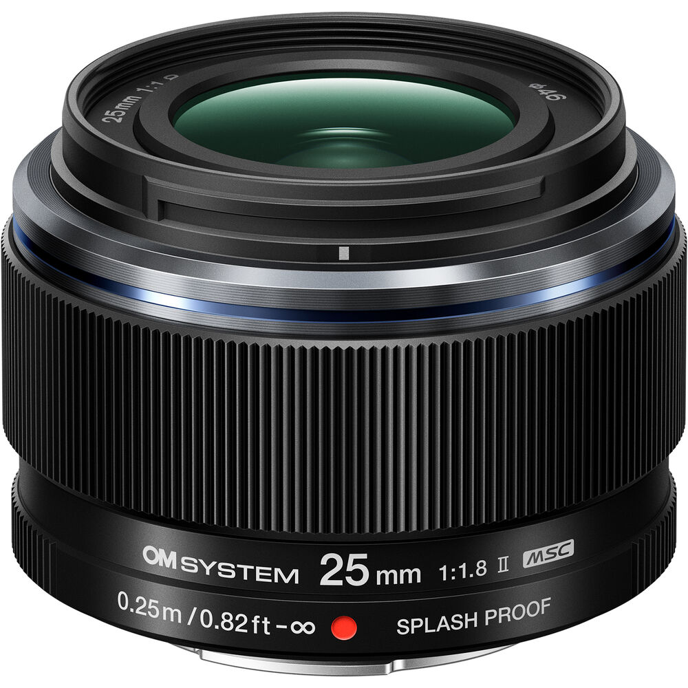 Olympus OM SYSTEM 25mm f/1.8 II (Black)