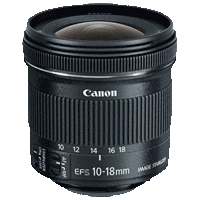 Canon EF-S 10-18mm f/4.5-5.6 IS STM Lens