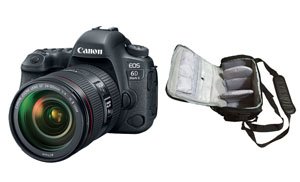 Canon EOS 6D Mark II 24-105 II + Camera Bag Kit