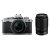 Nikon Z fc Mirrorless Camera with Z DX 16-50mm (Silver) and Z DX 50-250mm Lenses