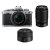 Nikon Z fc Mirrorless Camera with Z DX 16-50mm (Silver), Z DX 50-250mm and Z 40mm Lenses