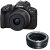 Canon EOS R50 Mirrorless Camera with RF-S 18-45mm f/4.5-6.3 IS STM Lens with EF-EOS R mount adapter
