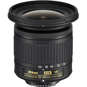 Nikon AF-P DX 10-20mm f/4.5-5.6G VR Lens