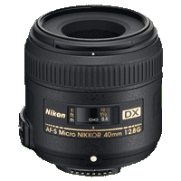 Nikon AF-S DX Micro 40mm f/2.8G Lens