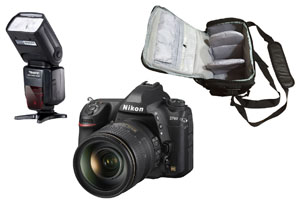 Nikon D780 DSLR Camera with AF-S 24-120mm f/4G ED VR Lens with Bag and Flash