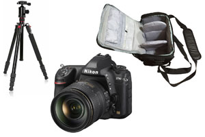 Nikon D780 DSLR Camera with AF-S 24-120mm f/4G ED VR Lens with Bag and Tripod