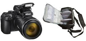 Nikon COOLPIX P1000 with Pro Camera Bag - 2 Year Warranty - Next Day Delivery